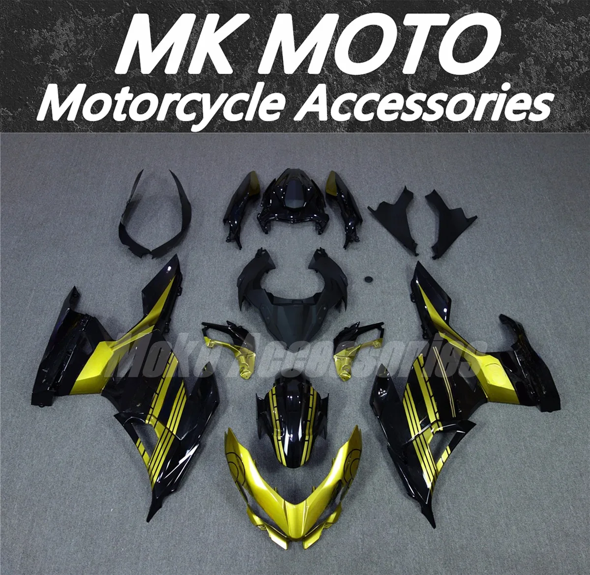 Motorcycle Fairings Kit Fit For Ninja 400 2018 2019 2020 2021 2022 2023 Bodywork Set High Quality ABS Injection Gold Black
Motorcycle Fairings Kit Fit For Ninja 400 2018 2019 2020 2021 2022 2023 Bodywork Set High Quality ABS Injection Gold Black