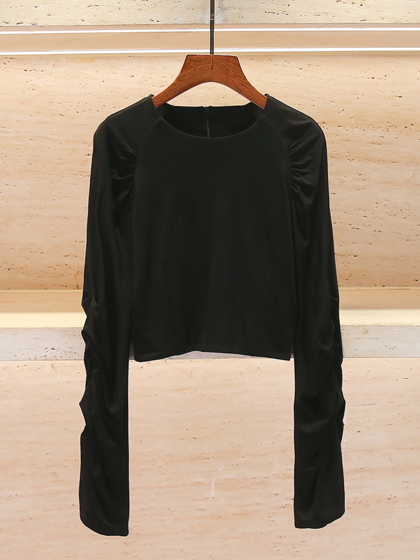 South Oil High-End Women's Short T-Shirt Spring Summer New Design Sensation Pleated Top Comfortable Breathable Loose Fit
South Oil High-End Women's Short T-Shirt Spring Summer New Design Sensation Pleated Top Comfortable Breathable Loose Fit
