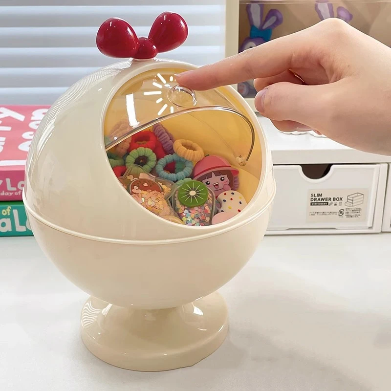 1pcs Hairpin Storage Box Desktop Trash Can Mini Hairpin Storage Bowl Plastic Round Hair Accessories Container With Lid
1pcs Hairpin Storage Box Desktop Trash Can Mini Hairpin Storage Bowl Plastic Round Hair Accessories Container With Lid