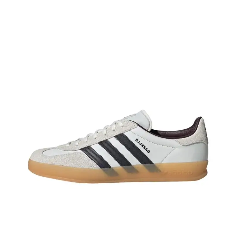 Adidas Originals GAZELLE Indoor Comfortable fashion, non-slip, wear resistant, light, board shoes, Men and Women, White/Black
Adidas Originals GAZELLE Indoor Comfortable fashion, non-slip, wear resistant, light, board shoes, Men and Women, White/Black