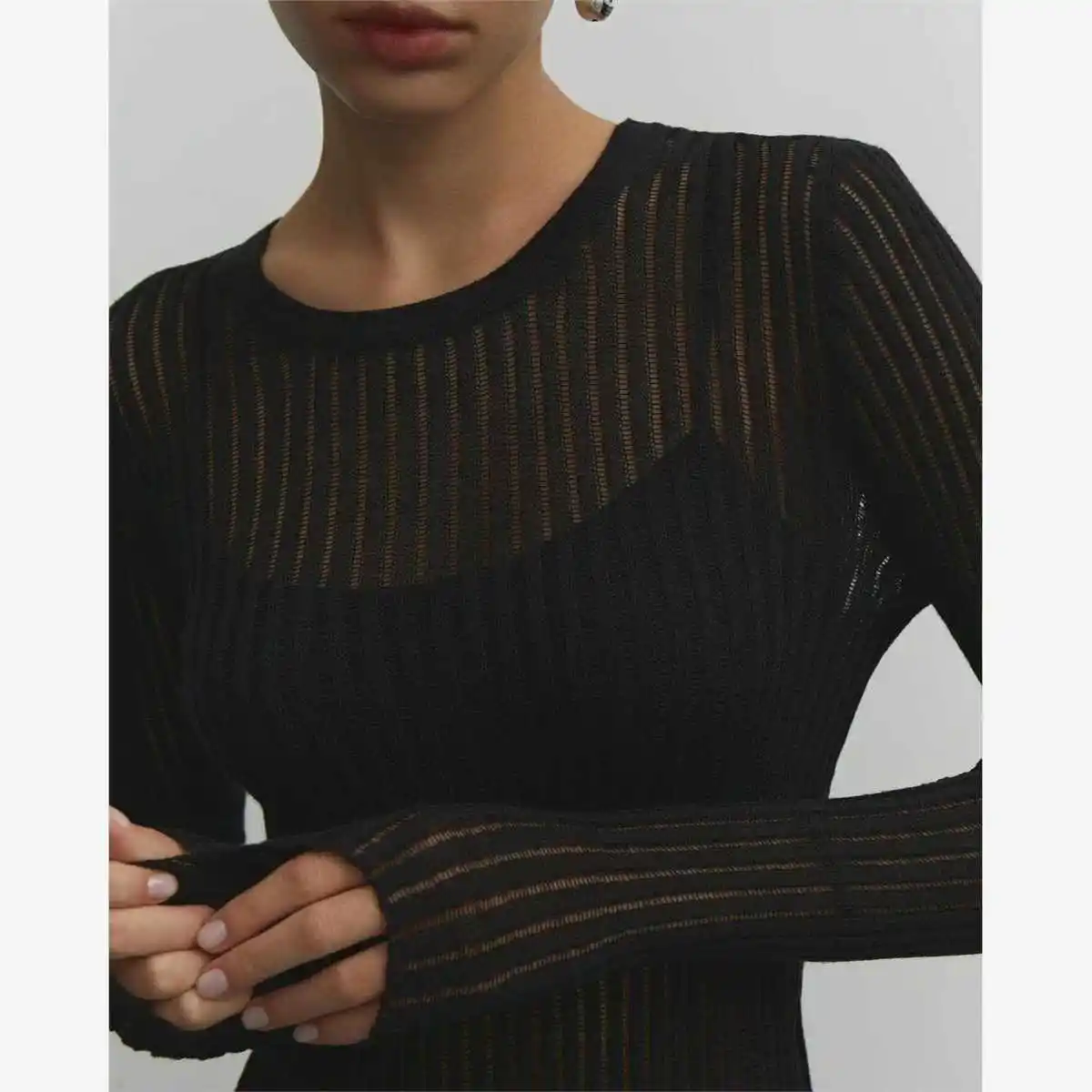 Сексуальный шерстяной свитер, женский облегающий уличный топ с яркими зубцами, длинное пальто на хлопковой подкладке, круглое пальто Ne ort
Сексуальный шерстяной свитер, женский облегающий уличный топ с яркими зубцами, длинное пальто на хлопковой подкладке, круглое пальто Ne ort