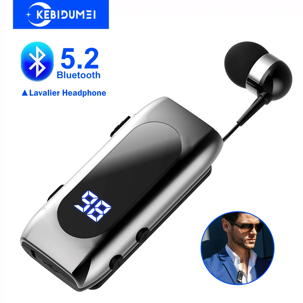 K55 Bluetooth 5.2 Headphone Lavalier Business Earphone 20h Music Time Wireless Headset LED Display Noise Reduction Earbud
K55 Bluetooth 5.2 Headphone Lavalier Business Earphone 20h Music Time Wireless Headset LED Display Noise Reduction Earbud