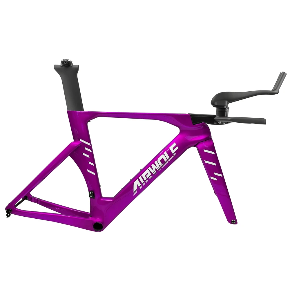 2026 Carbon TT frame 700C Road Bike Frameset Carbon Fiber Time Trial Frame with TT handlebar BB386
2026 Carbon TT frame 700C Road Bike Frameset Carbon Fiber Time Trial Frame with TT handlebar BB386