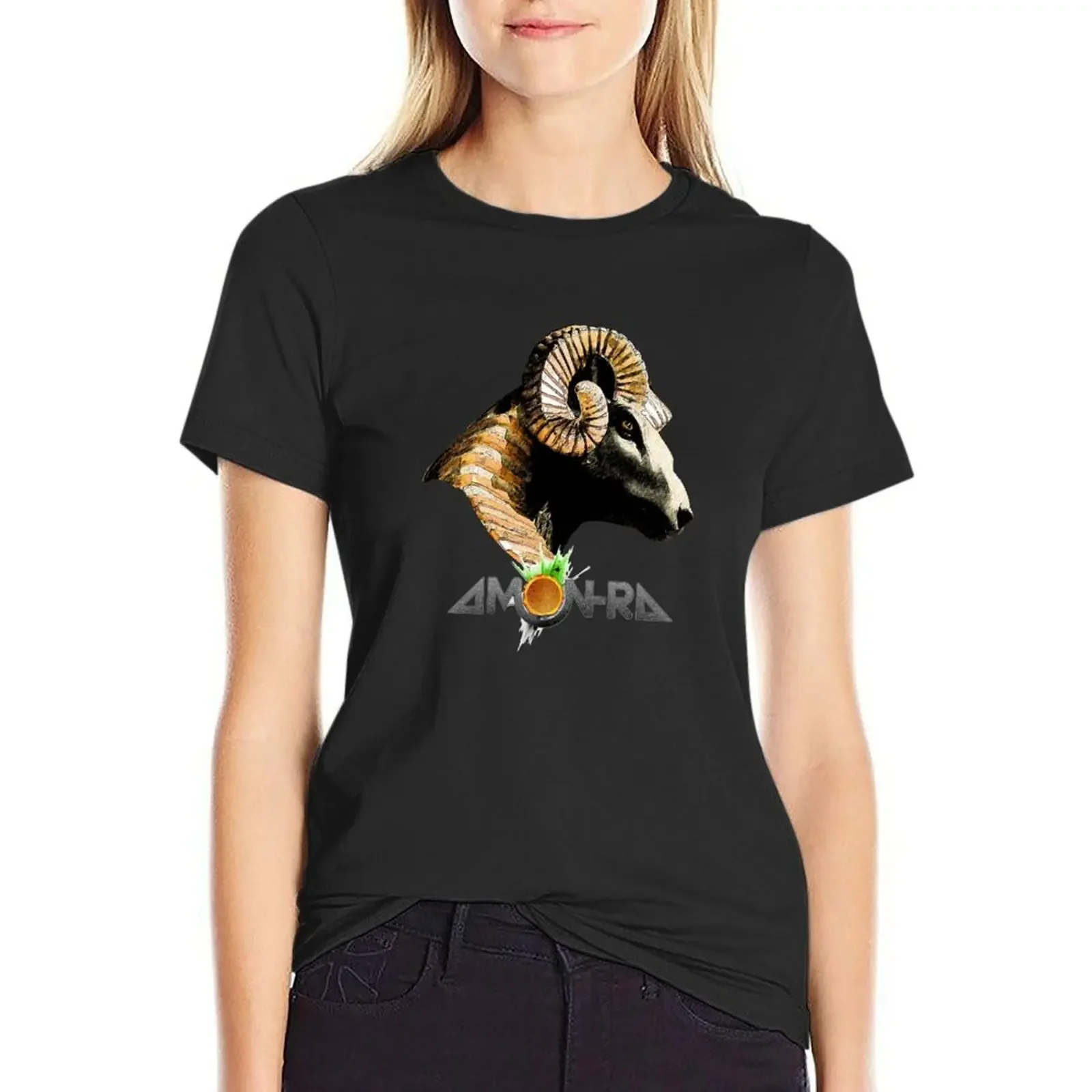Amun-Ra Egyptian Ram God of Self Creation (by ACCI) T-Shirt sports fans anime anime clothes tops Women 
Amun-Ra Egyptian Ram God of Self Creation (by ACCI) T-Shirt sports fans anime anime clothes tops Women