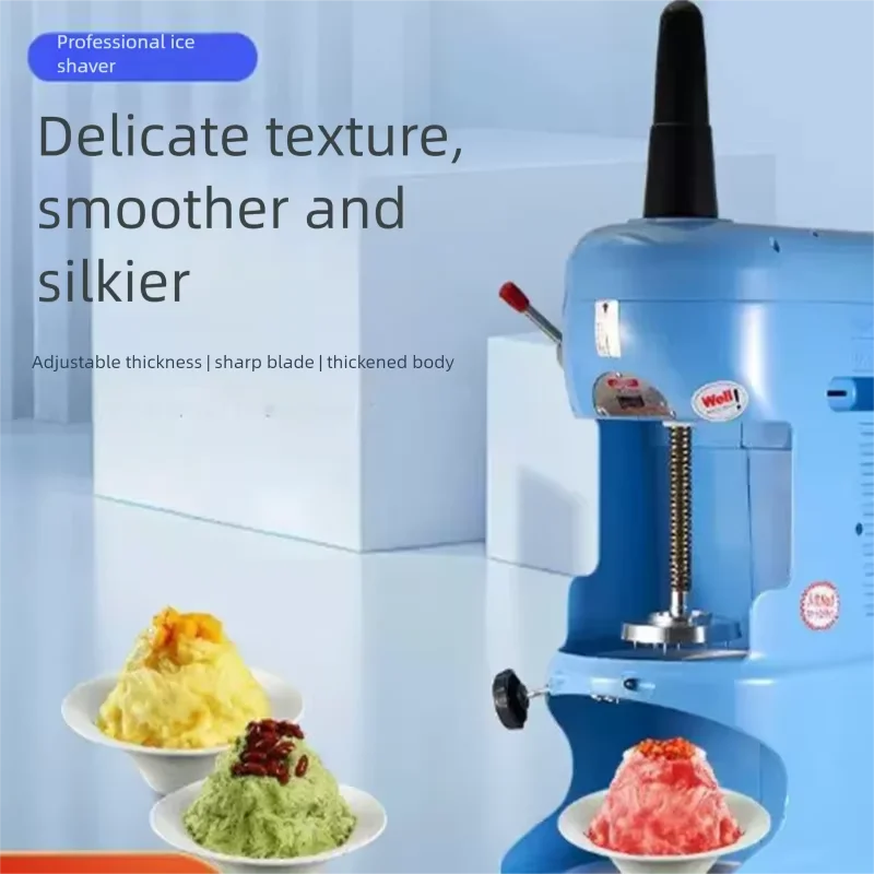 Electric Ice Crusher with Blades Ice Crusher Shaver Stainless Steel Shaved Ice Machine
Electric Ice Crusher with Blades Ice Crusher Shaver Stainless Steel Shaved Ice Machine
