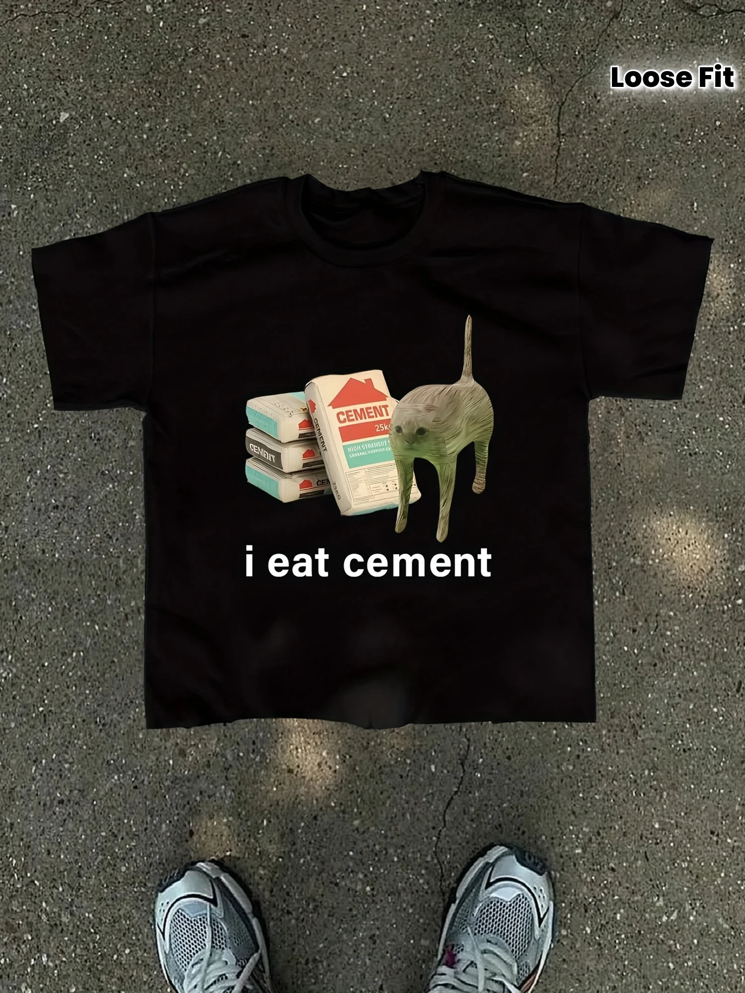 Men's Casual Short Sleeve T Shirt with Cat Print Loose Fit Summer Streetwear Round Neck Polyester Machine Washable
Men's Casual Short Sleeve T Shirt with Cat Print Loose Fit Summer Streetwear Round Neck Polyester Machine Washable