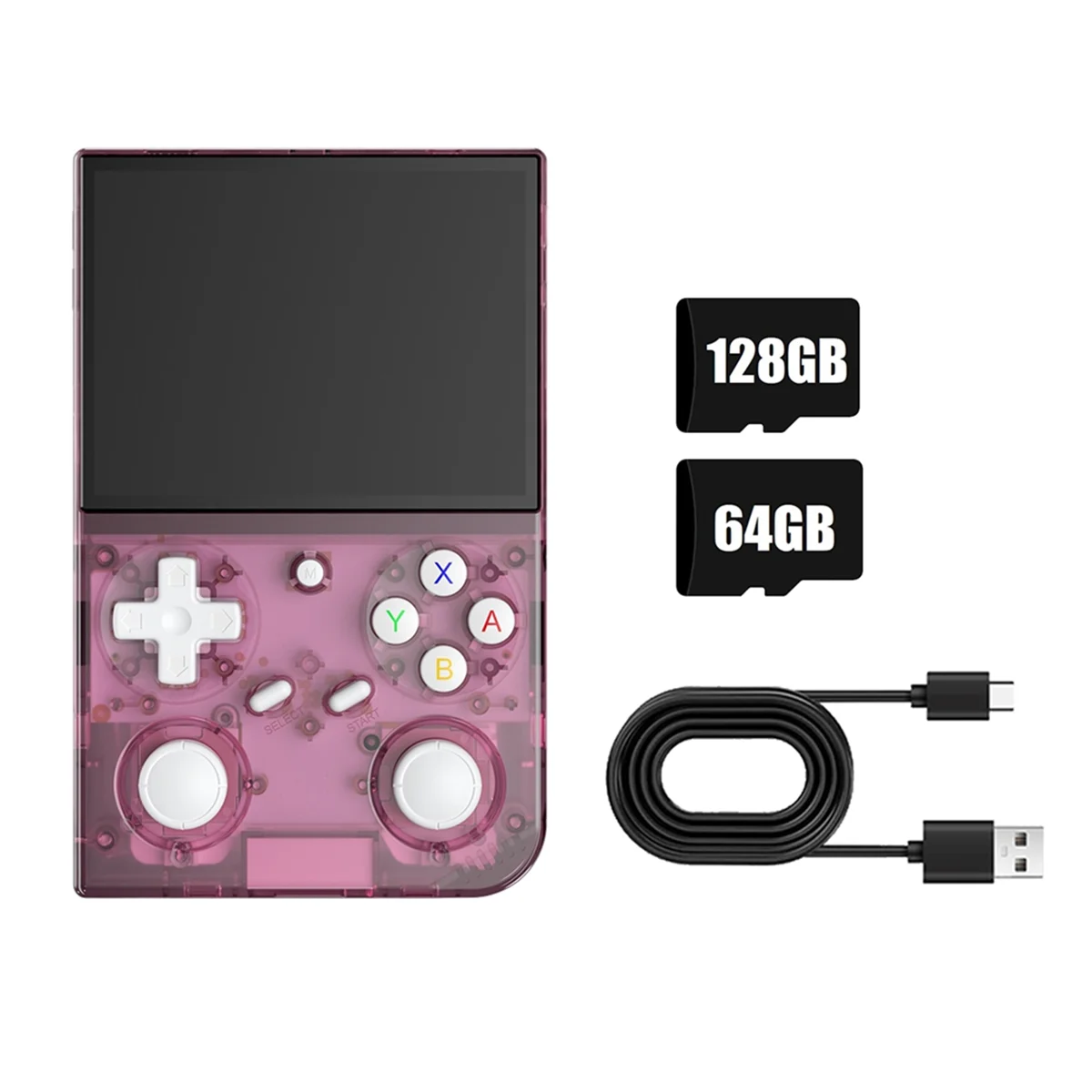 Портативная игровая консоль CLCU G350 RetroHandheld 64G+128G 10000+игр Linux 64-битная система 3,5-дюймовый IPS RK3326 Портативный карманный видеоплеер B
Портативная игровая консоль CLCU G350 RetroHandheld 64G+128G 10000+игр Linux 64-битная система 3,5-дюймовый IPS RK3326 Портативный карманный видеоплеер B