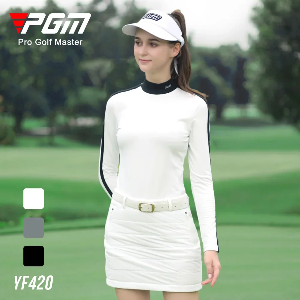 PGM Golf Primer Женская модная футболка с длинным рукавом Осенне-зимняя эластичная одежда для защиты от холода и тепла
PGM Golf Primer Женская модная футболка с длинным рукавом Осенне-зимняя эластичная одежда для защиты от холода и тепла