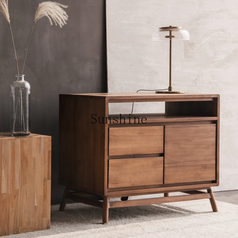 Modern minimalist teak furniture entrance entrance living room storage side cabinet
Modern minimalist teak furniture entrance entrance living room storage side cabinet