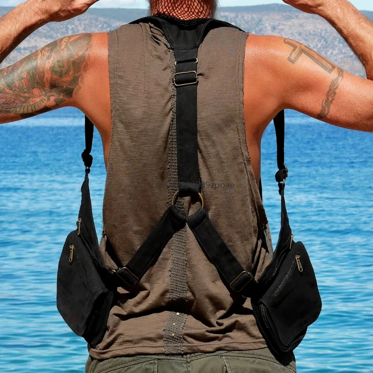 Multifunctional Portable Chest Cosplay Bag For Hiking And Other Activities Men Retro Strapped Outdoor Sports Phone Case Bags
Multifunctional Portable Chest Cosplay Bag For Hiking And Other Activities Men Retro Strapped Outdoor Sports Phone Case Bags