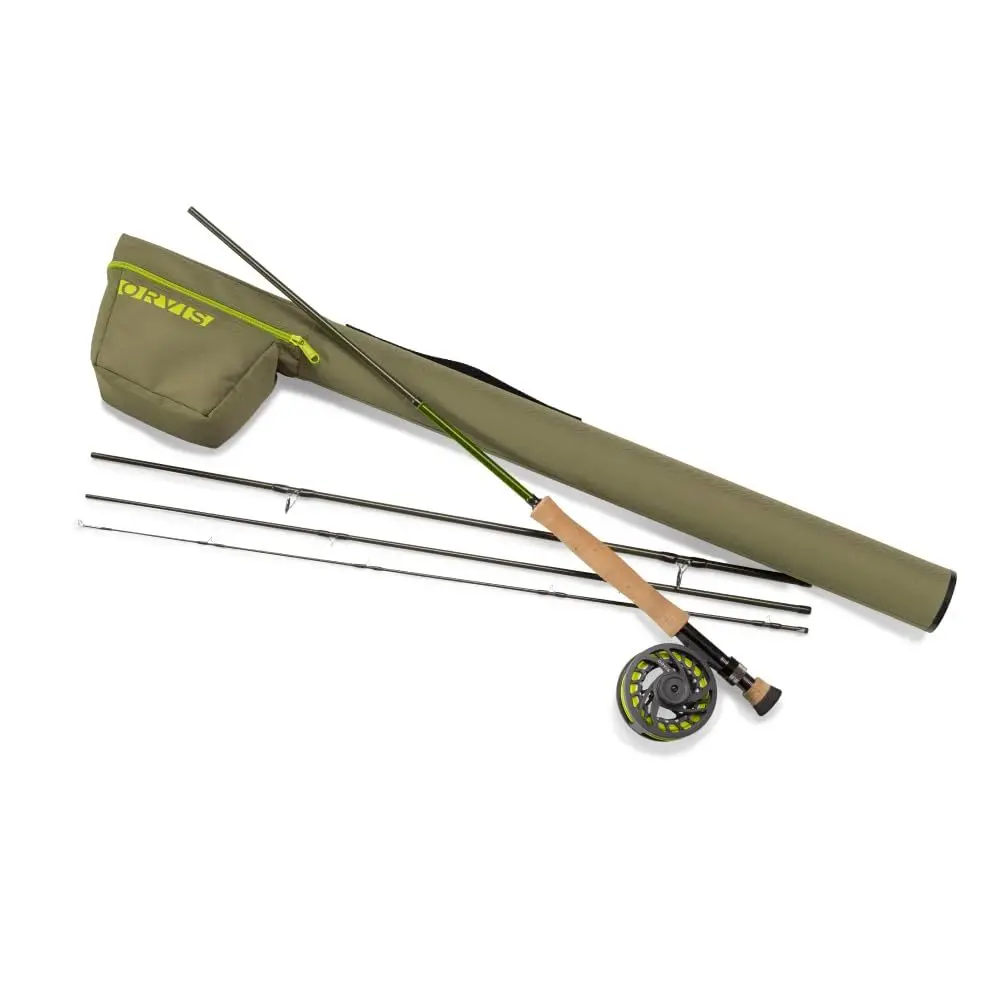 Encounter Fly Rod Outfit 4Pc Fishing Rod and Reel Combo with Smooth Performance, Complete with Reel, Line, Backing, amp Leader
Encounter Fly Rod Outfit 4Pc Fishing Rod and Reel Combo with Smooth Performance, Complete with Reel, Line, Backing, amp Leader