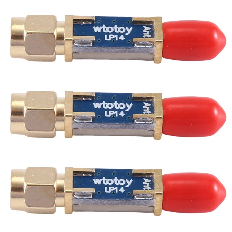 3X 12Lpf 1.2Ghz Rc Wireless Transmitter Low Pass Filter For Rc Airplanes Helicopters Multirotor Quadcopter Fpv Parts
3X 12Lpf 1.2Ghz Rc Wireless Transmitter Low Pass Filter For Rc Airplanes Helicopters Multirotor Quadcopter Fpv Parts