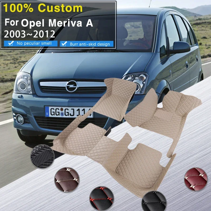 Полные автомобильные коврики для Opel Chevrolet Vauxhall Meriva A 2003 ~ 2012, кожаные напольные коврики, коврики, детали интерьера, доступ к автомобилю
Полные автомобильные коврики для Opel Chevrolet Vauxhall Meriva A 2003 ~ 2012, кожаные напольные коврики, коврики, детали интерьера, доступ к автомобилю