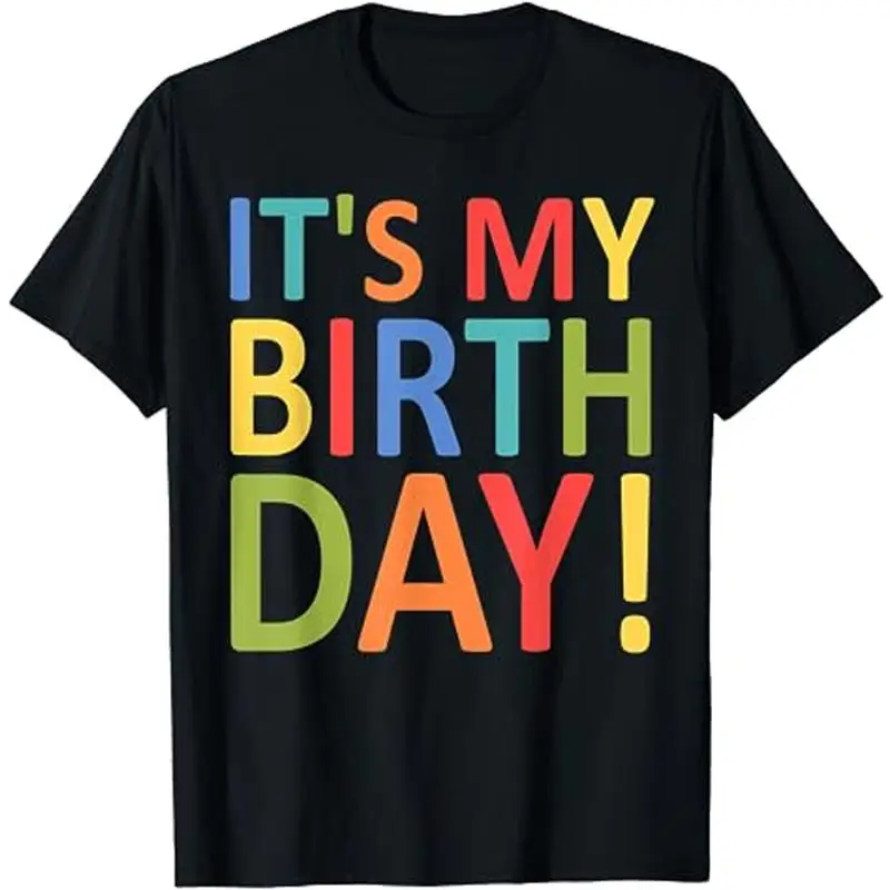 Забавная футболка на день рождения It s My Birthday для мужчин, женщин, девочек и мальчиков, размер S 5xl
Забавная футболка на день рождения It s My Birthday для мужчин, женщин, девочек и мальчиков, размер S 5xl