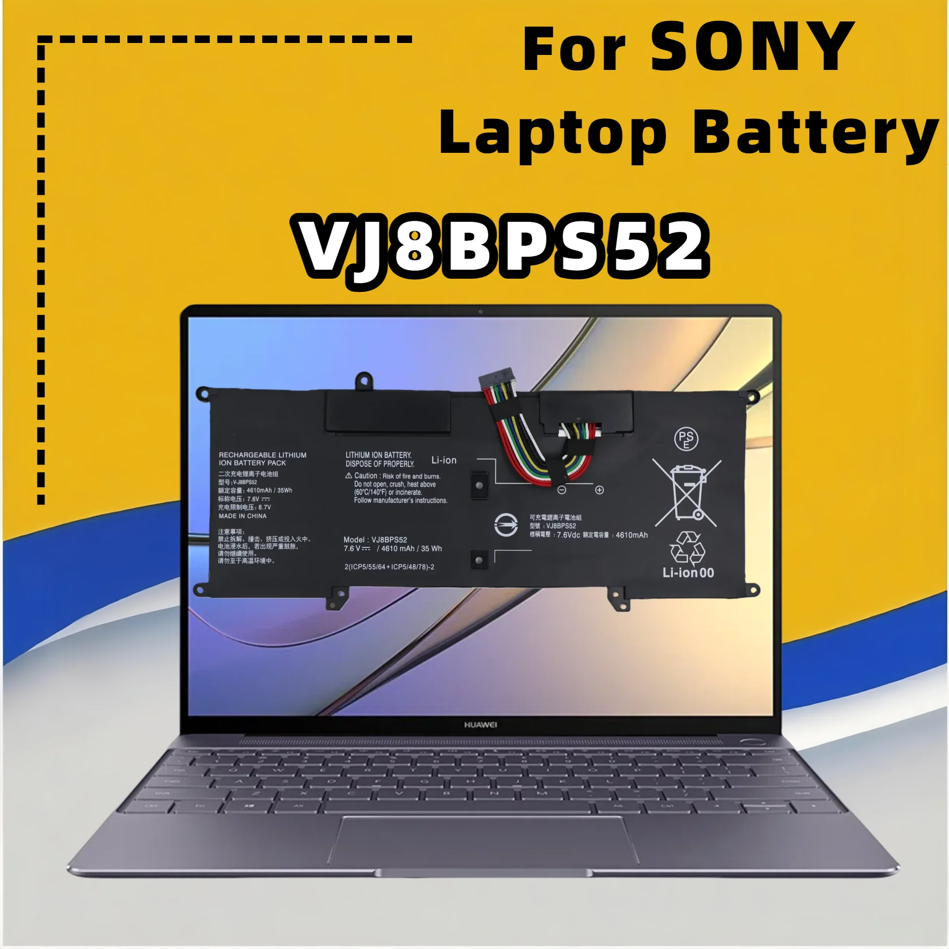 FRLESUI For S13 VJS112C0911W VJS132C0711B VJS131C0211S VJS112C0111B VJ8BPS52 35Wh Laptop Battery 13 months warranty
FRLESUI For S13 VJS112C0911W VJS132C0711B VJS131C0211S VJS112C0111B VJ8BPS52 35Wh Laptop Battery 13 months warranty