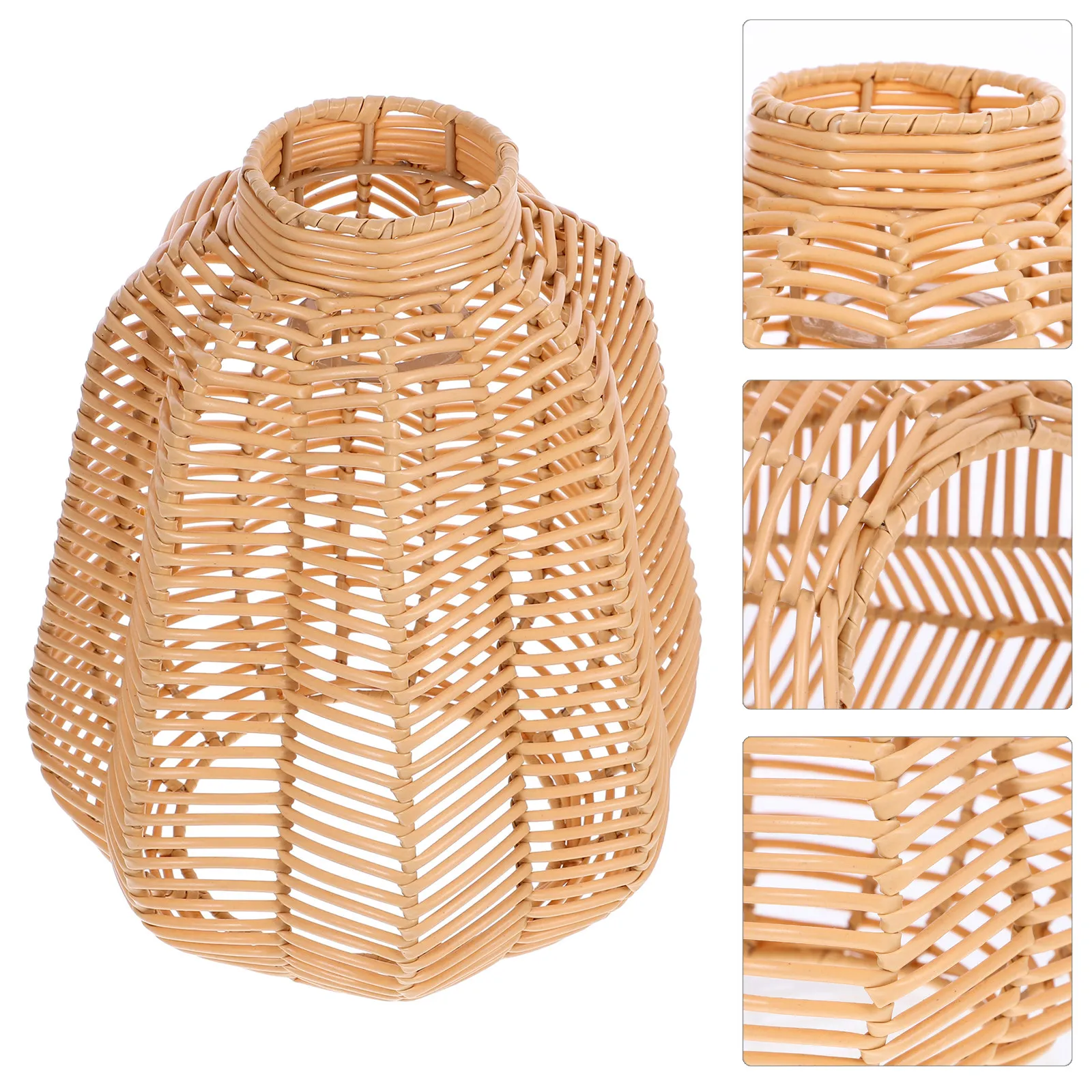 Handwoven Rattan Pendant Lamp Shade Boho Rustic Farmhouse Ceiling Light Shade for Hanging Lamp Chandelier Replacement Woven
Handwoven Rattan Pendant Lamp Shade Boho Rustic Farmhouse Ceiling Light Shade for Hanging Lamp Chandelier Replacement Woven