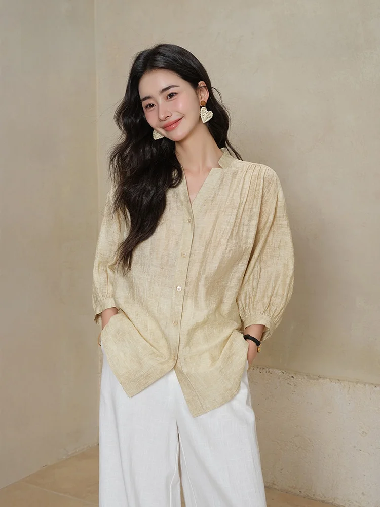 Женская летняя повседневная кофта Lazy Rabbit Luxury Leisure с узором в стиле Old Money, рукавом три четверти
Женская летняя повседневная кофта Lazy Rabbit Luxury Leisure с узором в стиле Old Money, рукавом три четверти