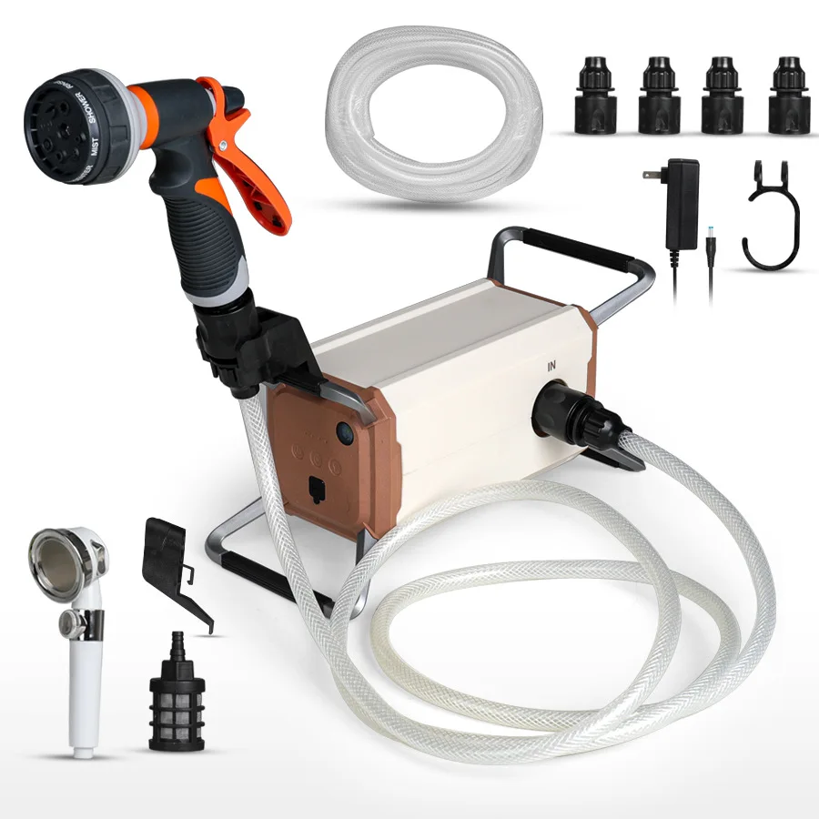 Multifunctional Outdoor Pump RV Camping Water Pump with Pressure Switch and Night Lights Car Wash Vegetable Watering Flowers
Multifunctional Outdoor Pump RV Camping Water Pump with Pressure Switch and Night Lights Car Wash Vegetable Watering Flowers