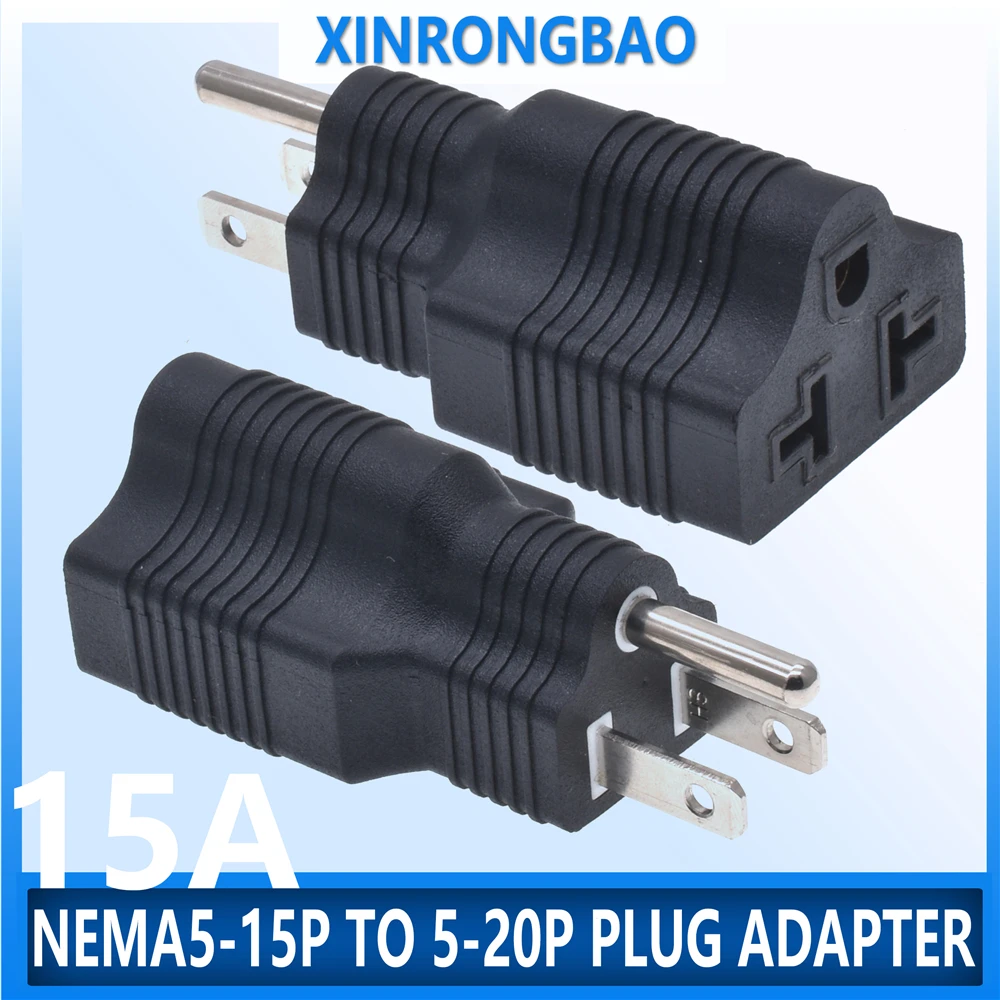 nema 5-15p to nema 5-15/20r plug adapter 5-15P to 6-15P,5-15P to 6-20P, 4 in 1 AC Power Adapter 15A to 20A power plug converter
nema 5-15p to nema 5-15/20r plug adapter 5-15P to 6-15P,5-15P to 6-20P, 4 in 1 AC Power Adapter 15A to 20A power plug converter