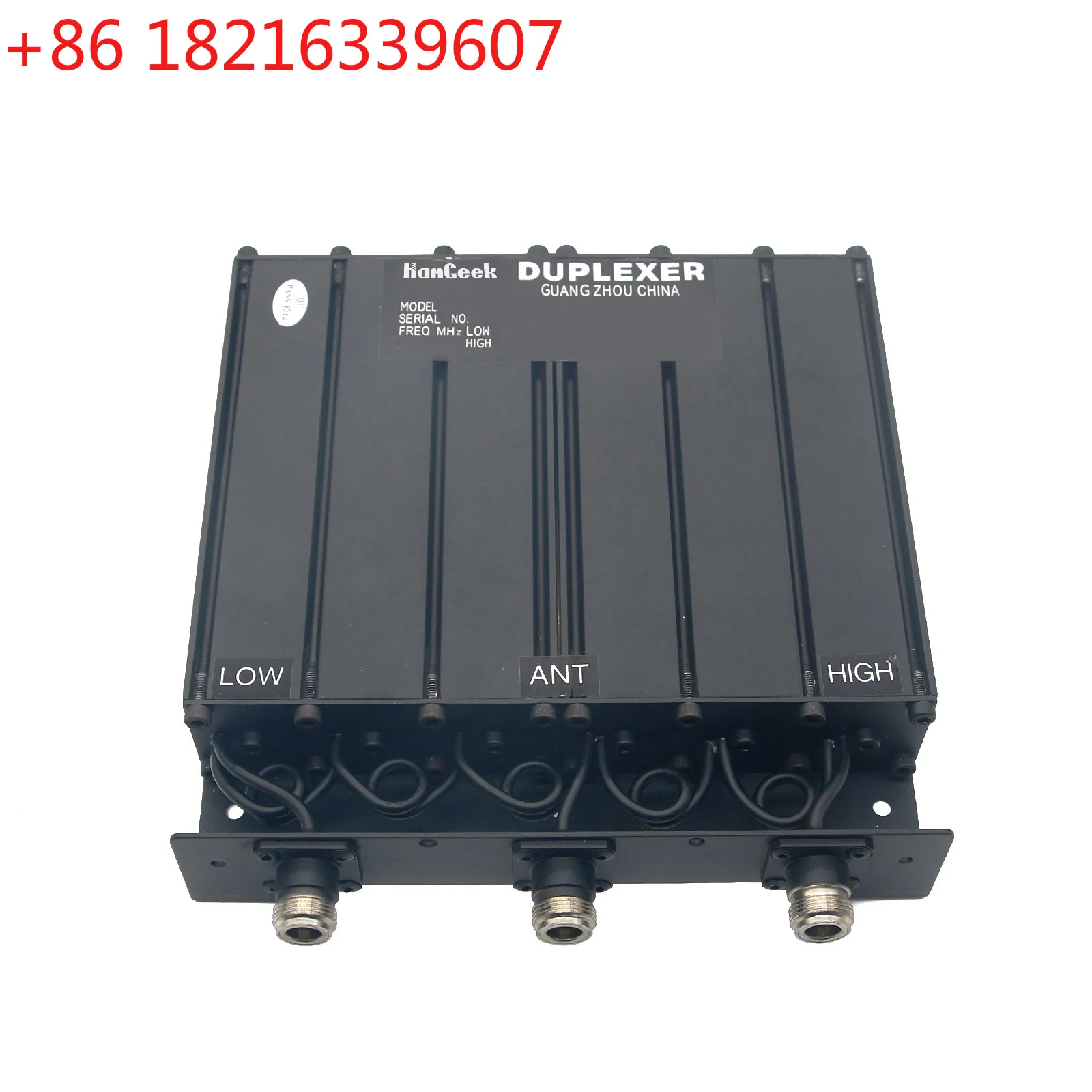 TAO 30W/50W 6 Cavity Duplexer VHF/UHF Repeater Duplexer for Radio Communication Radio Repeater 136-180Mhz/380-520Mhz/400-470Mhz
TAO 30W/50W 6 Cavity Duplexer VHF/UHF Repeater Duplexer for Radio Communication Radio Repeater 136-180Mhz/380-520Mhz/400-470Mhz