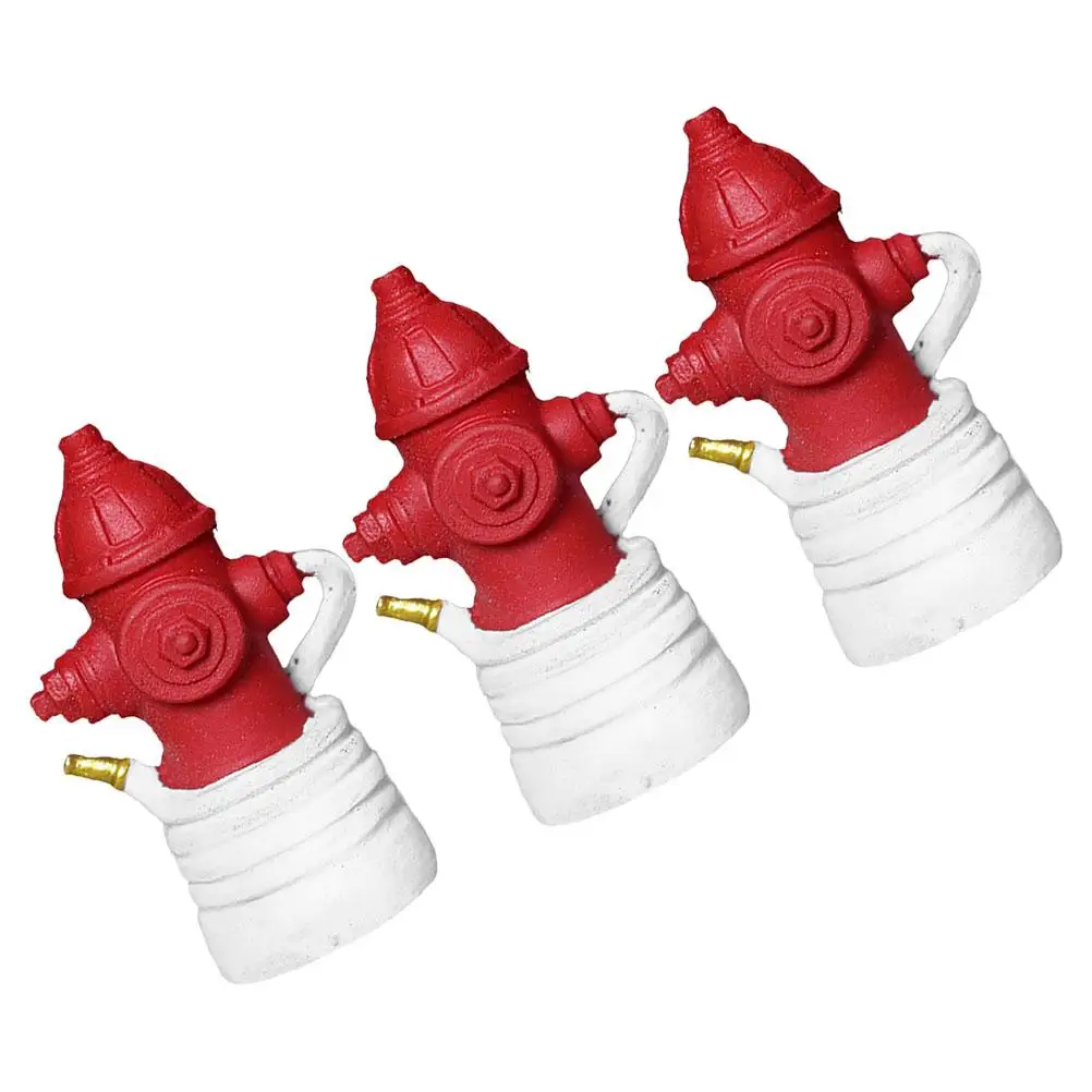 3Pcs Fire Hydrant Sand Table Adornment Resin Landscape Decor Miniature House Terrarium naments Display Realistic
3Pcs Fire Hydrant Sand Table Adornment Resin Landscape Decor Miniature House Terrarium naments Display Realistic