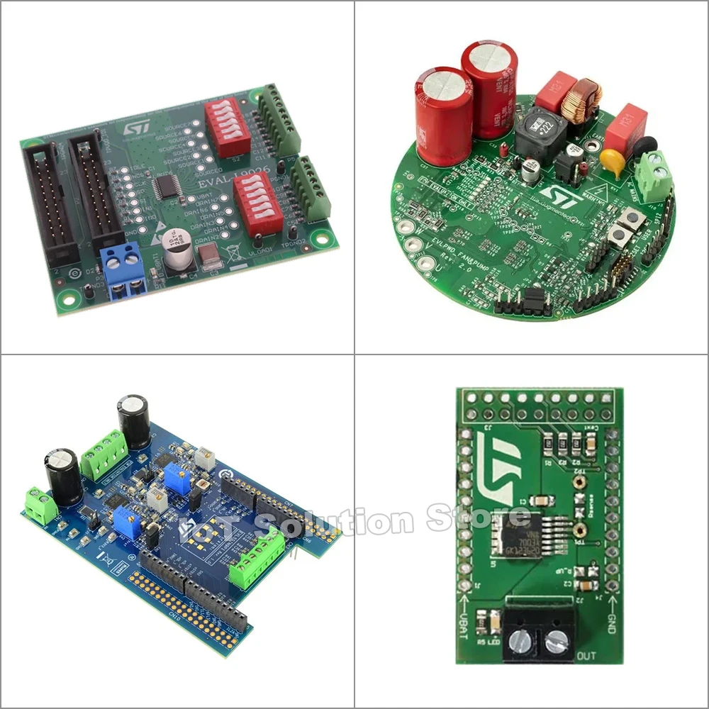 1Set/Lot EVAL-L9026-YO EVLPWD-FAN-PUMP EVLSPIN9P12 EV-VN7004CLH EV-VND5E050K STEVAL-IHT003V2 STEVAL-ILD003V2 STEVAL-ISB017V1 New
1Set/Lot EVAL-L9026-YO EVLPWD-FAN-PUMP EVLSPIN9P12 EV-VN7004CLH EV-VND5E050K STEVAL-IHT003V2 STEVAL-ILD003V2 STEVAL-ISB017V1 New