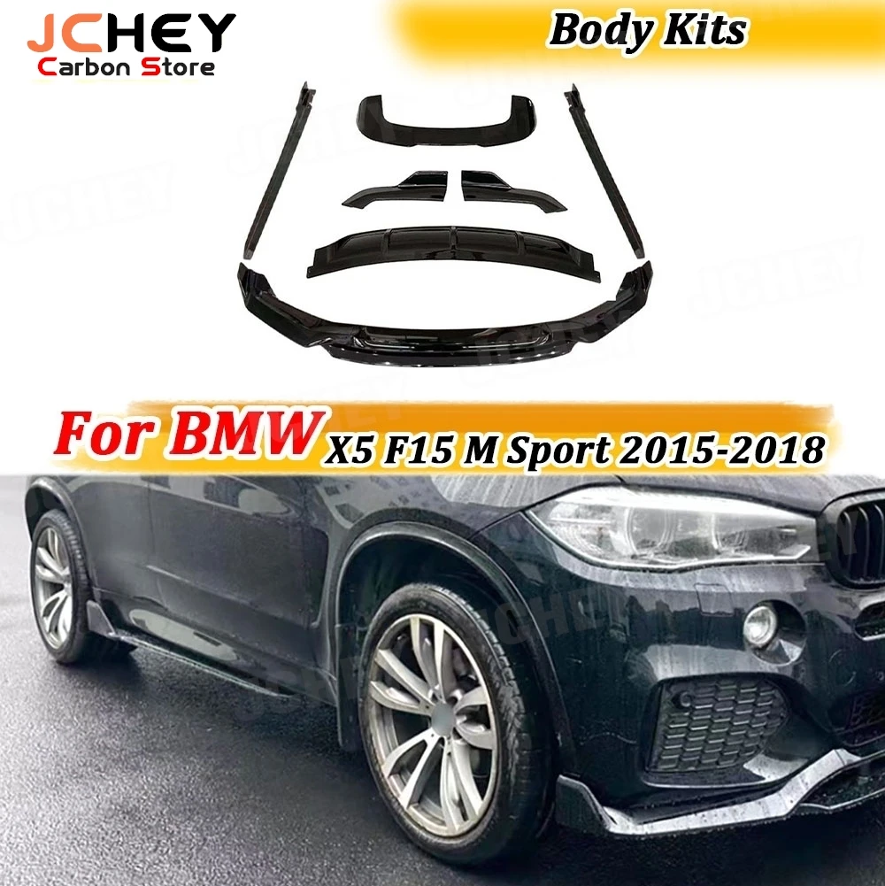JCHEY Carbon Fiber Front Bumper Lip Splitters Side Skirts Rear Diffuser Rear Spoiler For BMW X5 F15 M Sport 2015-2018 ABS
JCHEY Carbon Fiber Front Bumper Lip Splitters Side Skirts Rear Diffuser Rear Spoiler For BMW X5 F15 M Sport 2015-2018 ABS