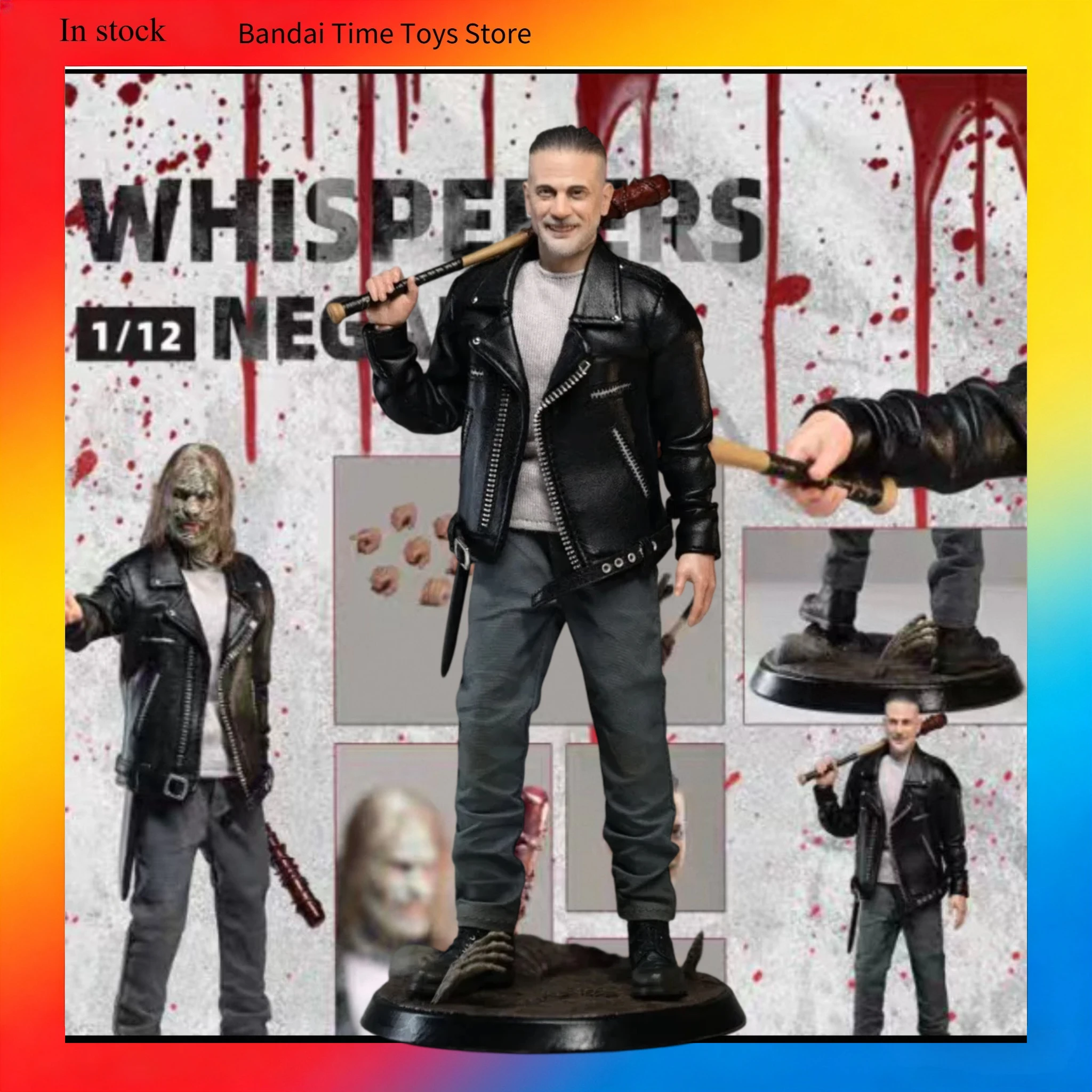"Ready Stock" Kraken Studio 1/12 The Walking Dead Negan The Whisperer Action Figure Collection Gift Figure
"Ready Stock" Kraken Studio 1/12 The Walking Dead Negan The Whisperer Action Figure Collection Gift Figure