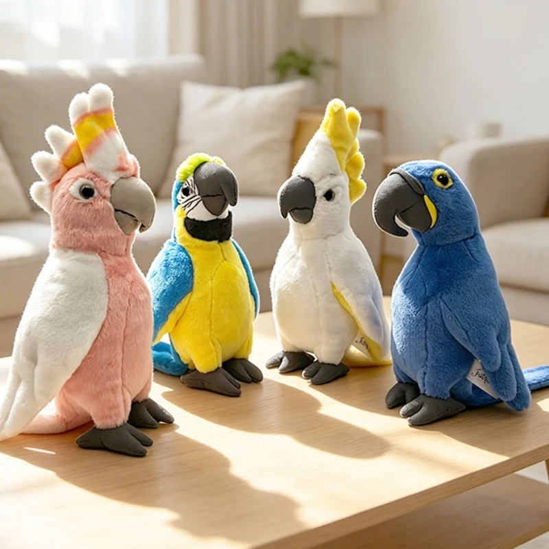 Plush Bird Toy Soft Companion Toy Parrots Shaped Toy For Kids Whimsical Bird And Home Decors Birthday Gift A2UB
Plush Bird Toy Soft Companion Toy Parrots Shaped Toy For Kids Whimsical Bird And Home Decors Birthday Gift A2UB