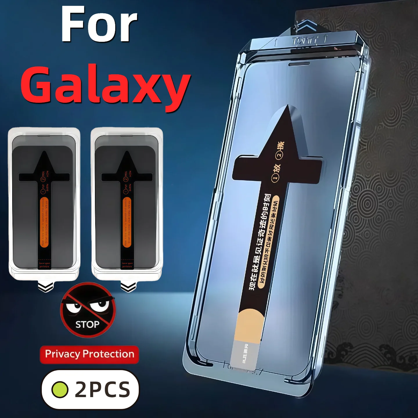 2PCS Pack Compatible with Galaxy S25Ultra/S25Plus/S25/S24Ultra/S24Plus/S23Plus/S22Plus Anti-Spy Tempered Glass Screen Protector
2PCS Pack Compatible with Galaxy S25Ultra/S25Plus/S25/S24Ultra/S24Plus/S23Plus/S22Plus Anti-Spy Tempered Glass Screen Protector