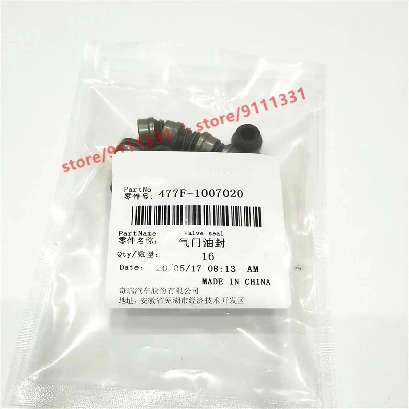 16PCS/SET Engine Valve Oil Seal For Chery Tiggo 2 /Tiggo 3x A5 Fora Fulwin 2/Celer Very Bonus E3 Bonus 3 1.5L 477F-1007020
16PCS/SET Engine Valve Oil Seal For Chery Tiggo 2 /Tiggo 3x A5 Fora Fulwin 2/Celer Very Bonus E3 Bonus 3 1.5L 477F-1007020