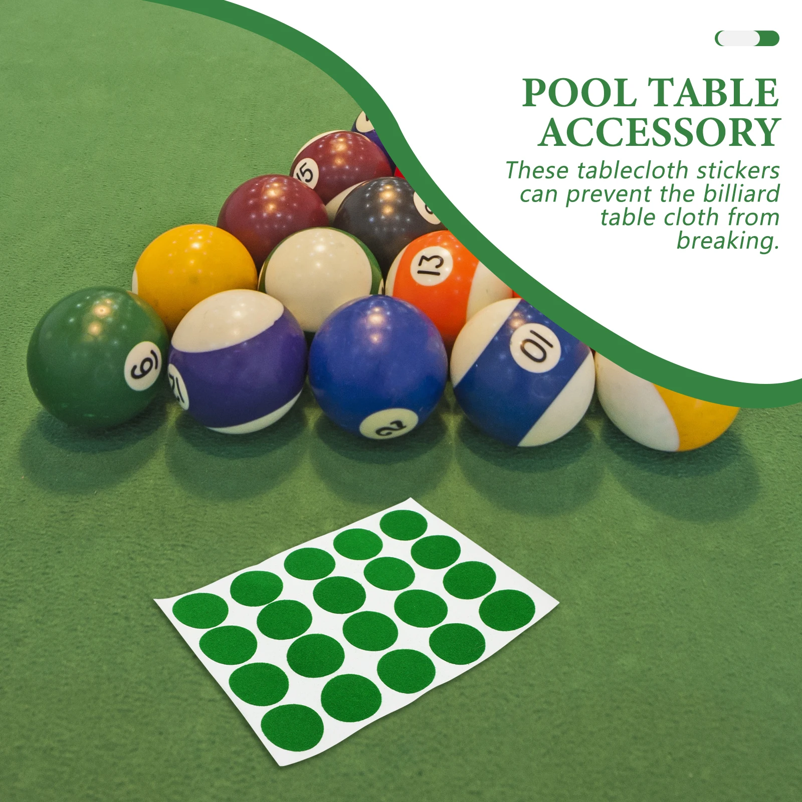Billiard Stickers Repair Patches Pool Marker Dots Felt Locating Spots Accessories Adhesive Dots for Snooker Table Easy Repair
Billiard Stickers Repair Patches Pool Marker Dots Felt Locating Spots Accessories Adhesive Dots for Snooker Table Easy Repair