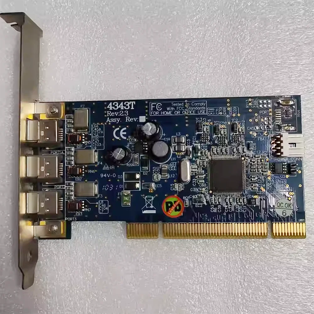 For NI America PCI-8252 3-Port 1394 Communication Data Acquisition DAQ Card
For NI America PCI-8252 3-Port 1394 Communication Data Acquisition DAQ Card