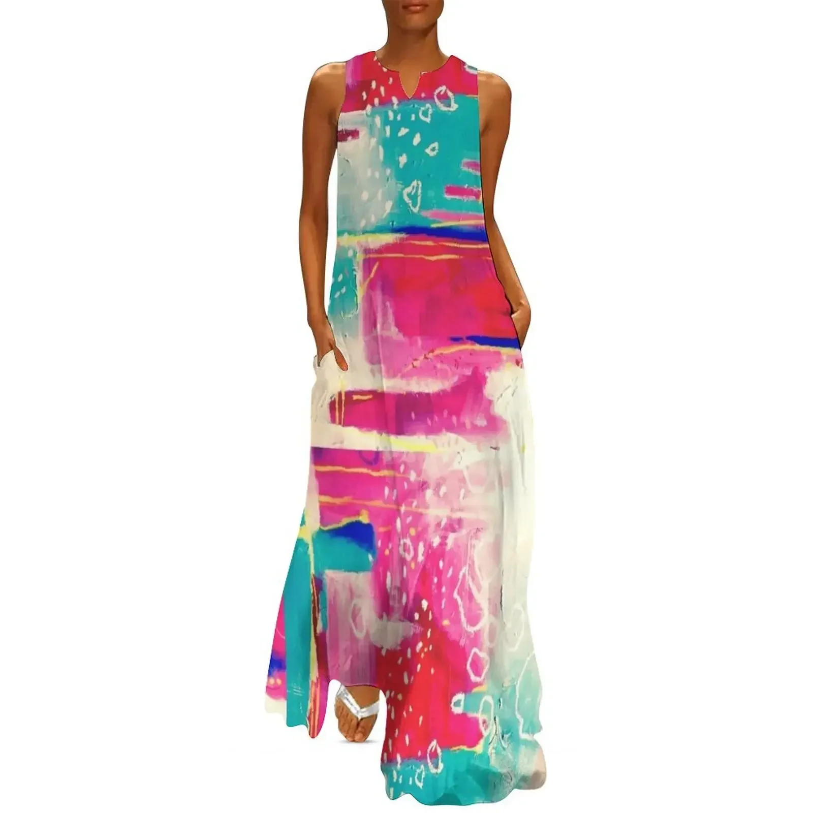 Misty Pink Long Dress dresses summer women's luxury party dress Women's skirt fairy dress 
Misty Pink Long Dress dresses summer women's luxury party dress Women's skirt fairy dress