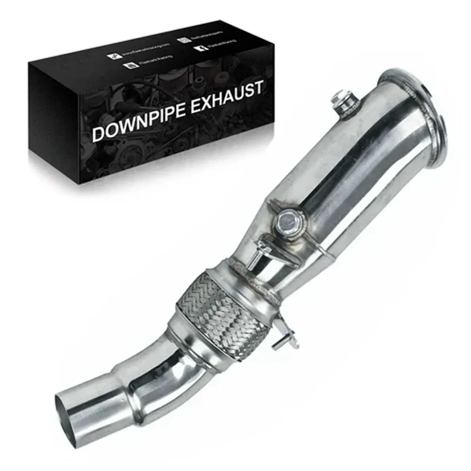 Car Catless Downpipe For BMW F30 328i 330i N20 L4 2.0L 2012-2014 Stainless Steel Silver
Car Catless Downpipe For BMW F30 328i 330i N20 L4 2.0L 2012-2014 Stainless Steel Silver