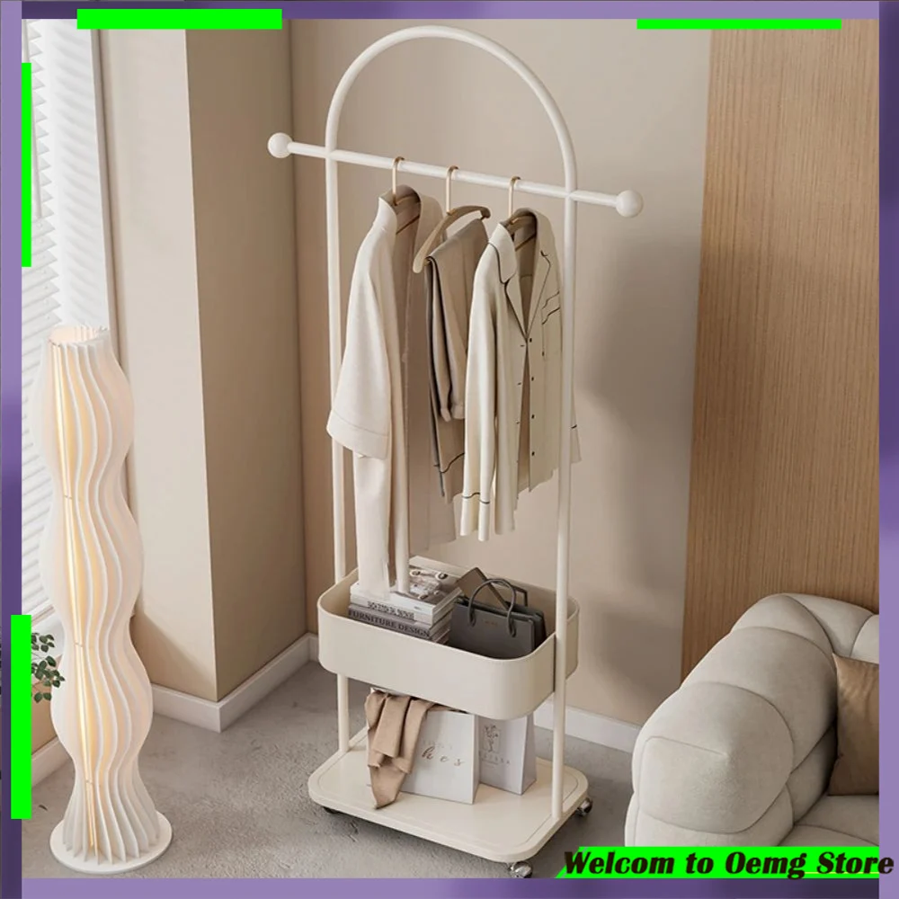 Aesthetic White Standing Boutique Clothes Rack With Wheels Stylish Organizer Perfect Room Decoration Muebles Para Habitacion
Aesthetic White Standing Boutique Clothes Rack With Wheels Stylish Organizer Perfect Room Decoration Muebles Para Habitacion