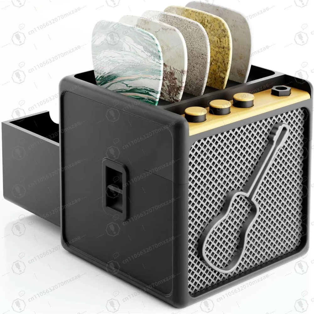 Guitar Pick Display Holder - Stylish Organizer for Music Enthusiasts and Musicians (Black)
Guitar Pick Display Holder - Stylish Organizer for Music Enthusiasts and Musicians (Black)