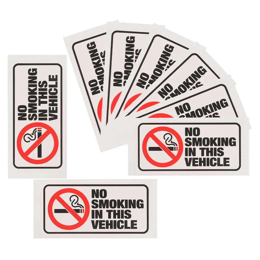 8 Pcsno Smoking Sticker Stickers for Vehicle Sign Car Signs Labels Vehicles Copper Plate
8 Pcsno Smoking Sticker Stickers for Vehicle Sign Car Signs Labels Vehicles Copper Plate