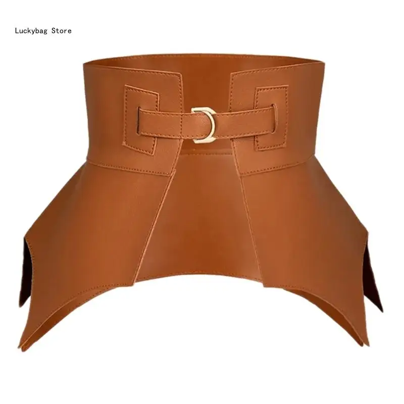 Sweet Ladies Wide Belt Heart Buckle Vintage Faux Leather Fashion Wild Ruffle Women's Belt Waist Seal Belt
Sweet Ladies Wide Belt Heart Buckle Vintage Faux Leather Fashion Wild Ruffle Women's Belt Waist Seal Belt