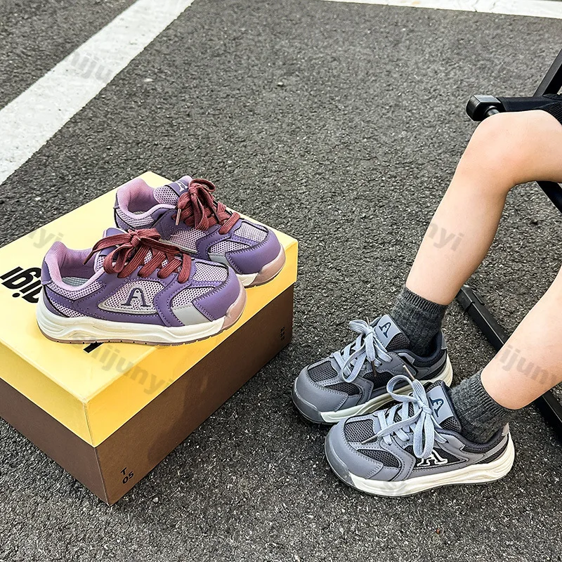 Children's Sneakers Summer New Boys' Mesh Breathable Non Slip Sports Shoes Lightweight Comfortable Soft Sole Girls' Casual Shoes
Children's Sneakers Summer New Boys' Mesh Breathable Non Slip Sports Shoes Lightweight Comfortable Soft Sole Girls' Casual Shoes