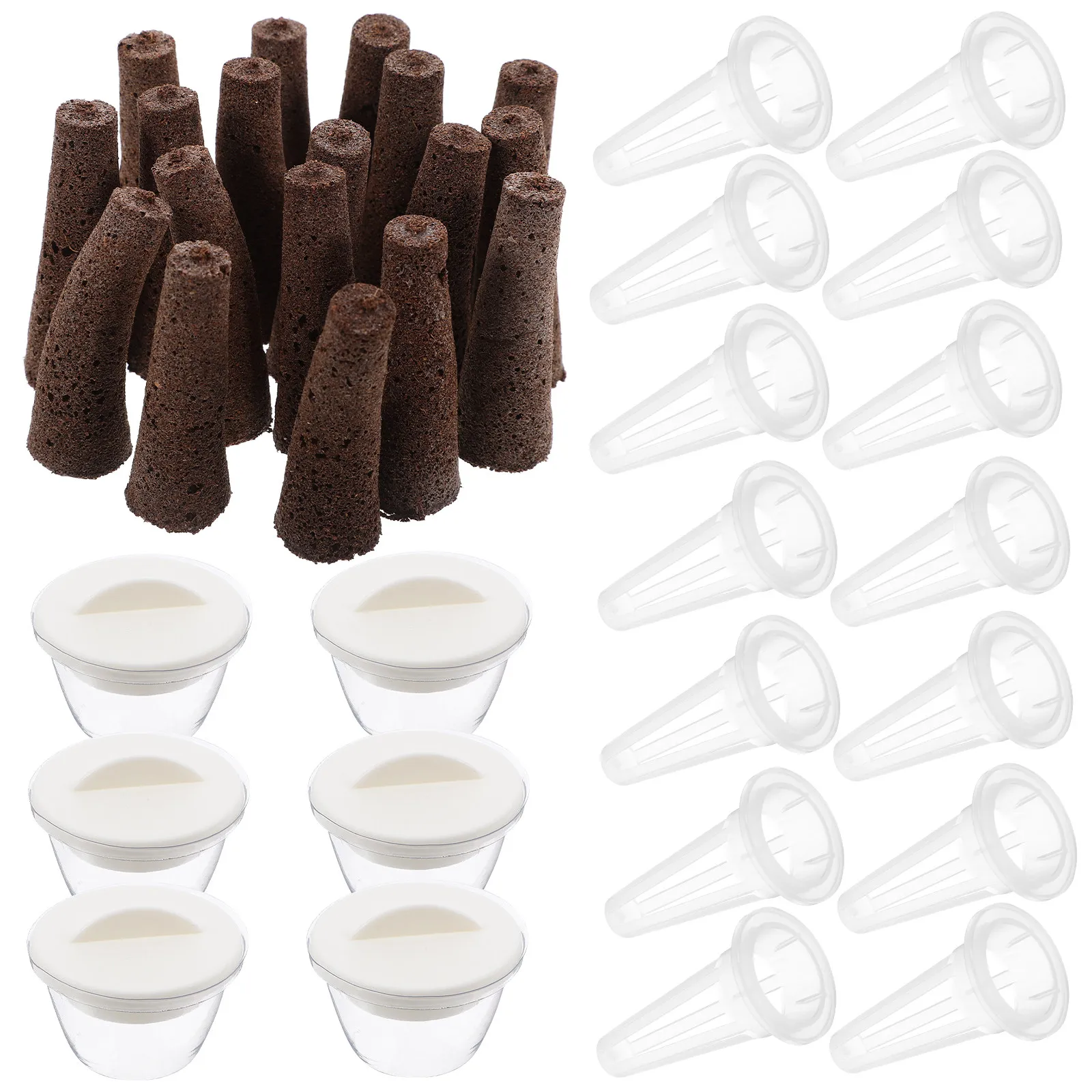 Набор для гидропоники: 1 комплект корзин для выращивания растений без почвы, для дома и балкона, сменные комплектующие для гидропонного сада
Набор для гидропоники: 1 комплект корзин для выращивания растений без почвы, для дома и балкона, сменные комплектующие для гидропонного сада