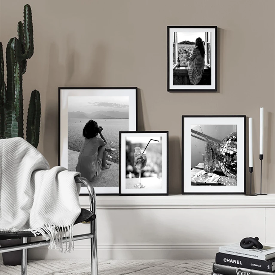 Black and White Feminist Poster Luxury Fashion Teen Girl Room Bar Cart Print Wall Art Canvas Painting Home Living Room Decor
Black and White Feminist Poster Luxury Fashion Teen Girl Room Bar Cart Print Wall Art Canvas Painting Home Living Room Decor