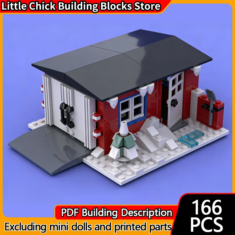 City Street View Model MOC Building Bricks Rural Winter Village Cottage Modular Technology Gifts Holiday Assemble Children Toys
City Street View Model MOC Building Bricks Rural Winter Village Cottage Modular Technology Gifts Holiday Assemble Children Toys