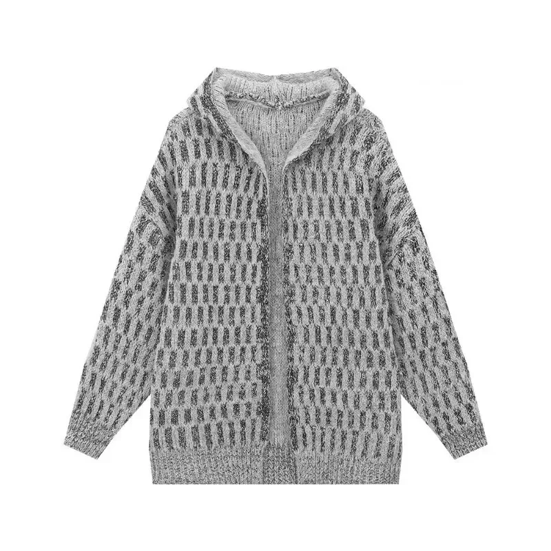 TRAFZR Knit Cardigan with Hooded Long Sleeve Sweaters Autumn Y2k Cardigan Harajuku Vintage Cozy Sweaters New in Sweater
TRAFZR Knit Cardigan with Hooded Long Sleeve Sweaters Autumn Y2k Cardigan Harajuku Vintage Cozy Sweaters New in Sweater