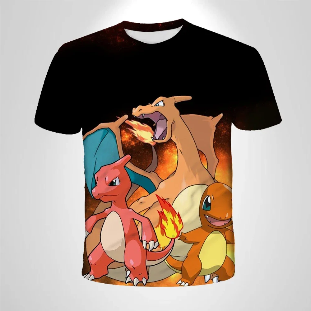 Kids Clothing Anime Children's T-shirts Pikachu Men's T-shirts Pokemon Boys Girls Short-sleeved Travel Parent-child Clothing 3D
Kids Clothing Anime Children's T-shirts Pikachu Men's T-shirts Pokemon Boys Girls Short-sleeved Travel Parent-child Clothing 3D