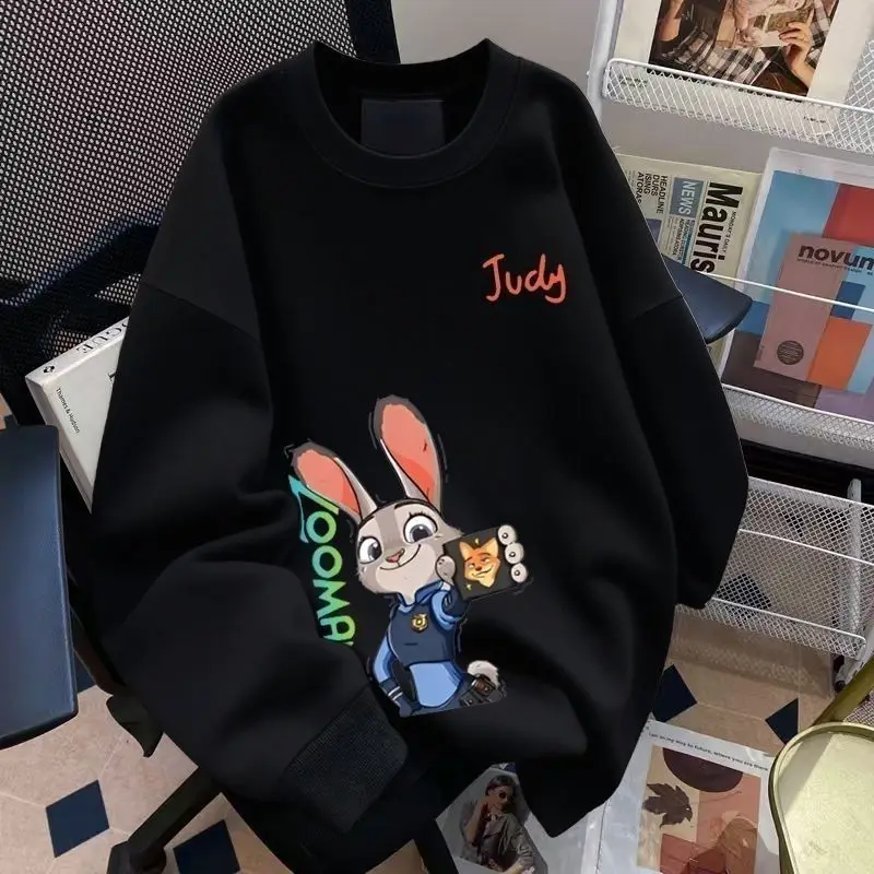 Zootopia Judy Nick Sweatshirt Officer Rabbit Versatile New Style Kawaii Couple Birthday Gift Cute Niche Year Cartoon Good Looks
Zootopia Judy Nick Sweatshirt Officer Rabbit Versatile New Style Kawaii Couple Birthday Gift Cute Niche Year Cartoon Good Looks