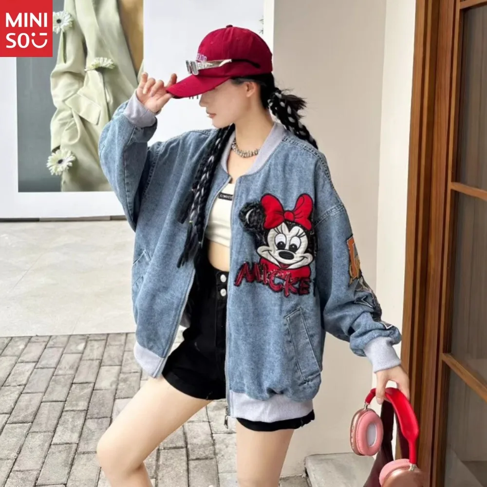 2025 New Product Spring Heavy Industry Cartoon Loose Fashion Age Reduction Baseball Jacket Jacket Women's Top
2025 New Product Spring Heavy Industry Cartoon Loose Fashion Age Reduction Baseball Jacket Jacket Women's Top
