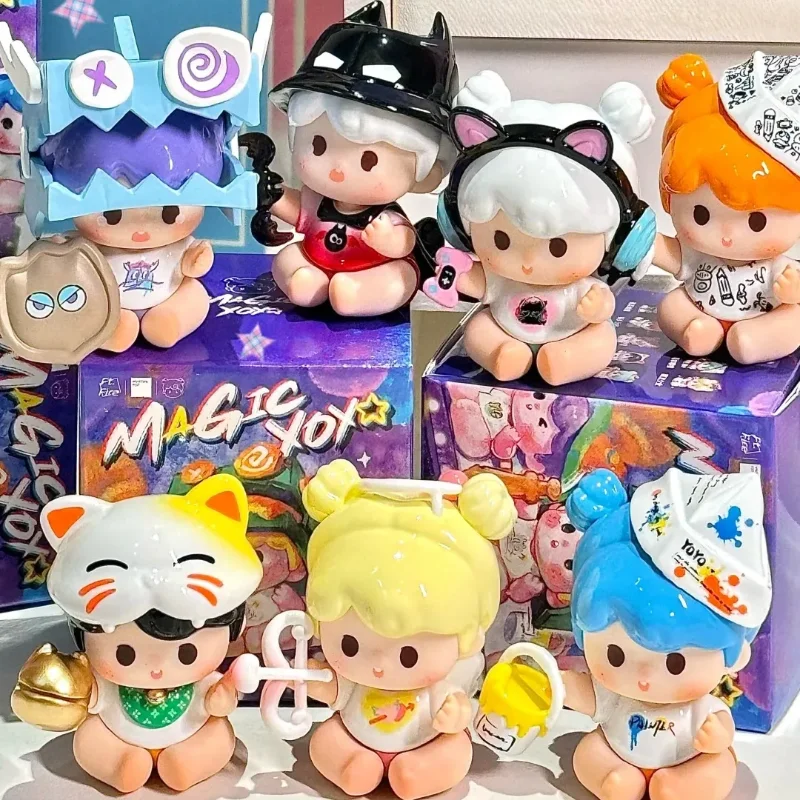 Yoyo слепая коробка Magic Yoyo Series слепая коробка мини-игрушки фигурка настольное украшение модная игровая кукла загадочная коробка подарок на день рождения
Yoyo слепая коробка Magic Yoyo Series слепая коробка мини-игрушки фигурка настольное украшение модная игровая кукла загадочная коробка подарок на день рождения