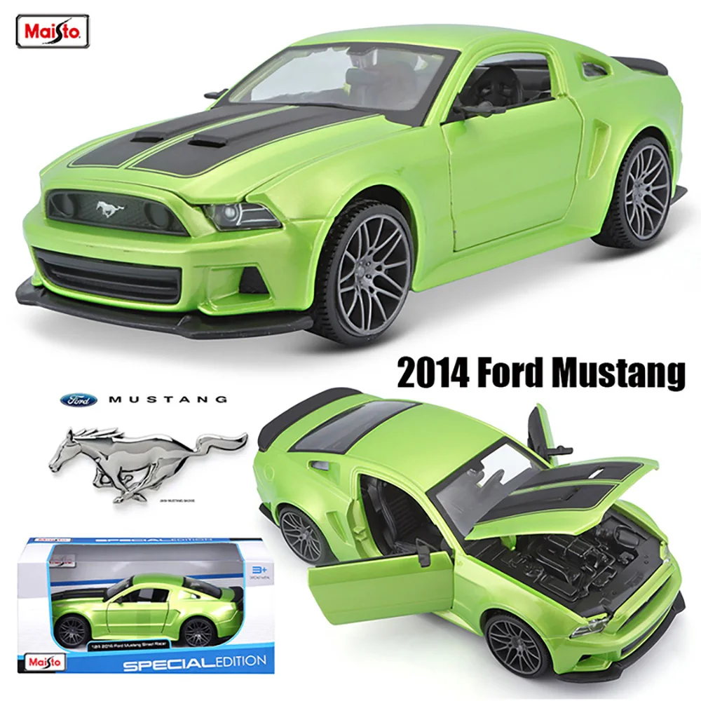 Maisto 1:24 2014, Ford Mustang Street Racer, высокодемонтированная литая прецизионная модель автомобиля, коллекция моделей, подарок
Maisto 1:24 2014, Ford Mustang Street Racer, высокодемонтированная литая прецизионная модель автомобиля, коллекция моделей, подарок