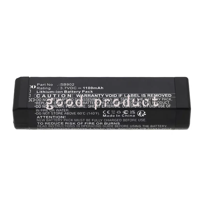 SB902 SB902A Battery for Shure SM35,SM58,GLXD1,GLXD2,GLXD14 Wireless Microphone New Li-ion Rechargeable Pack 3.7V 1100mAh
SB902 SB902A Battery for Shure SM35,SM58,GLXD1,GLXD2,GLXD14 Wireless Microphone New Li-ion Rechargeable Pack 3.7V 1100mAh